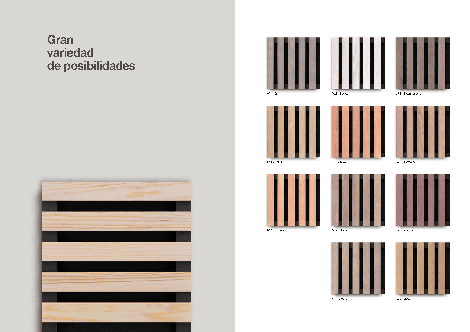 Paneles acusticos absorbentes